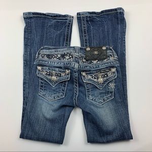 Miss Me Boot Cut Jeans Girls 7